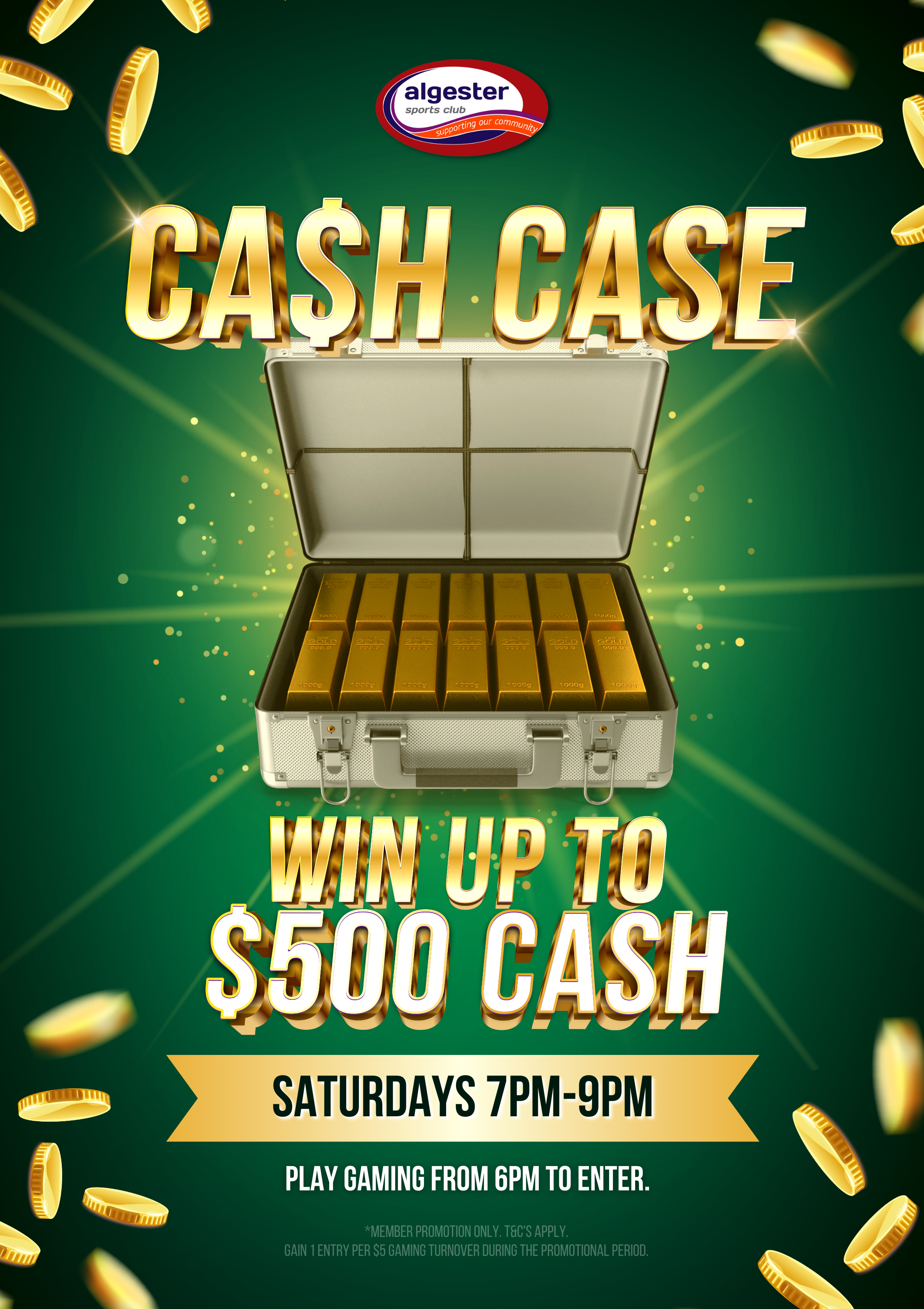 ASC Cash Case A1 Poster